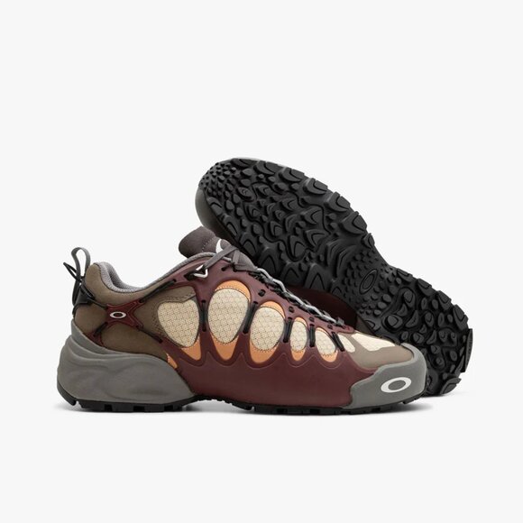 OAKLEY FACTORY TEAM X BRAIN DEAD IBEX RED SIZE 10 MENS NEW SHOE TRAIL HIKING - Picture 9 of 14